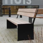 Mobilier urbain bois et métal